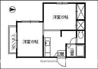メゾン・ド・マリーナ【A号室】の間取り