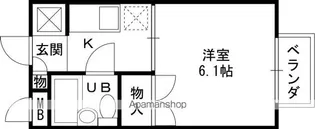 ファインコート仁川【1階】の間取り
