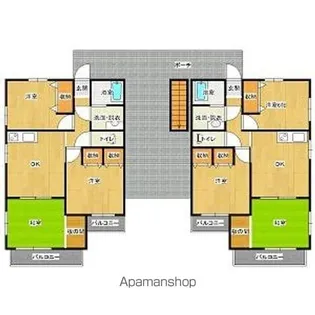 サニーコート乙戸南【A202号室】の間取り