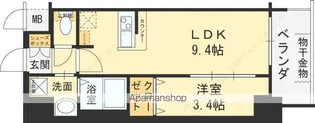 ソルテラス関目高殿駅前【4階】の間取り