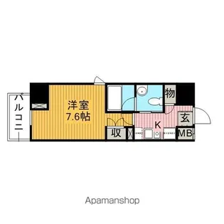 リアルテ亀戸【8階】の間取り