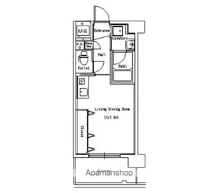 エスポアール泉【4階】の間取り