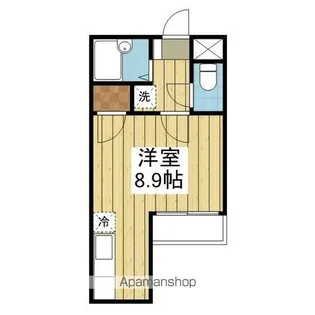 1Kの間取り画像