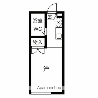 CROWN M&K【1階】の間取り