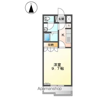 カーサ・フェリーチェ【2階】の間取り