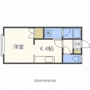 マンションはるにれ【205号室】の間取り