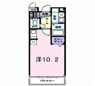 ヴィアーレ・Ⅱ【2階】の間取り