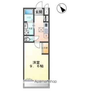 HACK BERRY真鍋(ハックベリーマナベ)【2階】の間取り