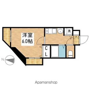 プレサンス名古屋城前【2階】の間取り