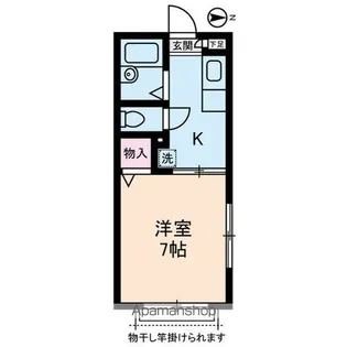 東京都杉並区阿佐谷南3丁目【アパート】の間取り