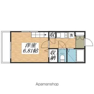 ソフィア本多4【2階】の間取り