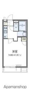 クレイノななせⅢ【1階】の間取り