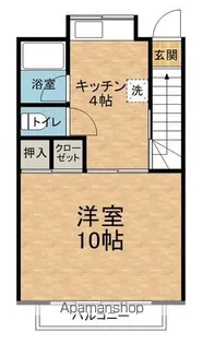 ティーダ【2階】の間取り