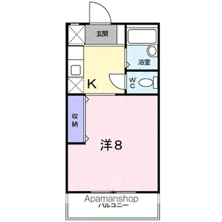 メゾン・プライム【2階】の間取り