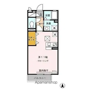 ビギニングA【1階】の間取り