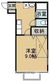 メゾン愛Ⅴ【203号室】の間取り