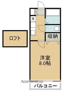 ソレアード遠見塚弐番館【1階】の間取り