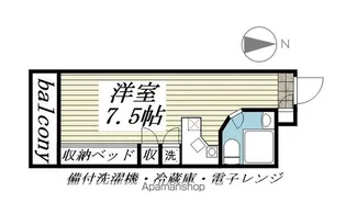 ラ・パルフェ・ド・国見【2階】の間取り