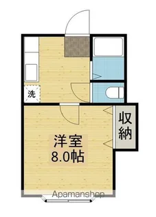 ハイツ陽明【2階】の間取り