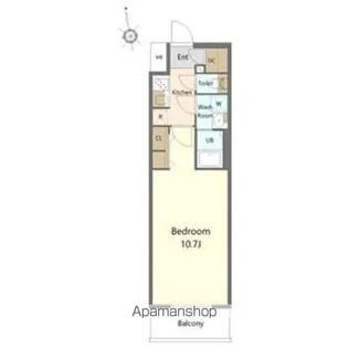 CRESTTAPP金山【3階】の間取り