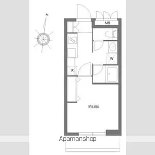 ソラミテラス松原【1階】の間取り