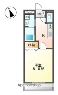 ファインコート【201号室】の間取り