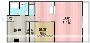 ハイツ三ツ池台【3階】の間取り