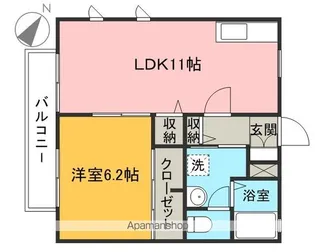 ステップステージ【2階】の間取り