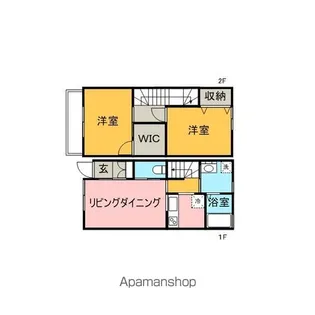 ラ・ルーチェ【A-5号室】の間取り