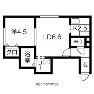 ファルコン17【102号室】の間取り