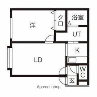 ラ・ヴェルデ【3階】の間取り