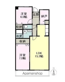 STAGE・M【3階】の間取り