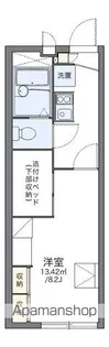 レオパレスエスポワール【1階】の間取り