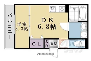 「仮)四ノ宮川原町レジデンス」【103号室】の間取り
