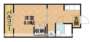 グランドゥールⅡ【3階】の間取り
