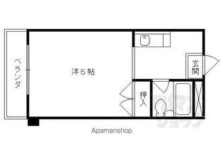 BEBEベティーII【207号室】の間取り