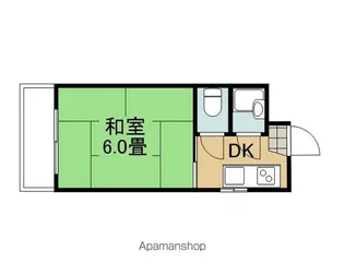 鹿島屋ビル【4階】の間取り