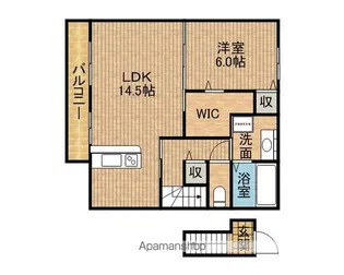 LA LUCE A【2階】の間取り