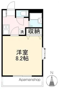 サンビート【1階】の間取り