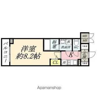 メインステージ板橋蓮根Ⅱ【1階】の間取り