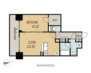 アデグランツ上前津【10階】の間取り