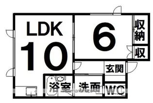 COMFORT16【D号室】の間取り