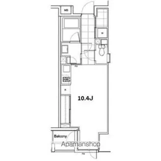 プライムアーバン南池袋【5階】の間取り