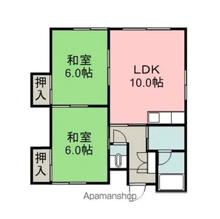 昭和ハイツ【1階】の間取り