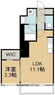 ドゥーエ仙台イーストⅢ【10階】の間取り