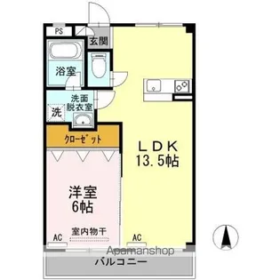 メゾンTA【2階】の間取り