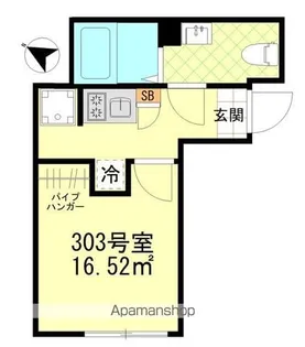 リバティー戸越公園【3階】の間取り