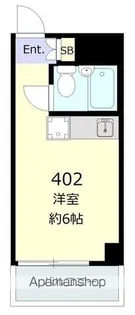 GSプラザ桜木町駅前【4階】の間取り