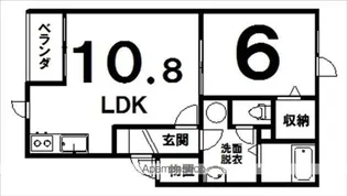 太陽ホーム【2階】の間取り