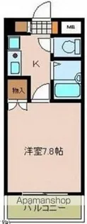 ドミトリー庚午壱番館【4階】の間取り